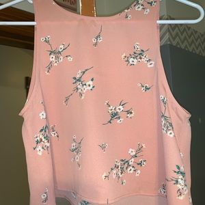 Pink Forever21 Tank Top